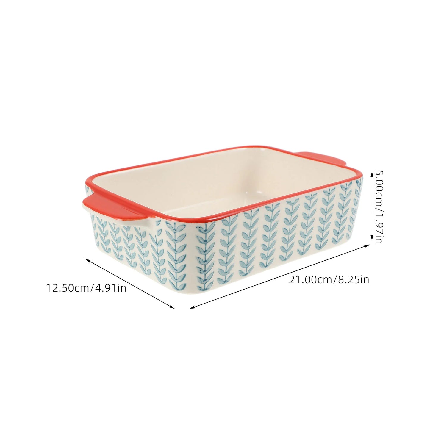 Ceramic Oven Dish with Double Handles – 21cm Bakeware
Ceramic Oven Dish with Double Handles – 21cm Bakeware