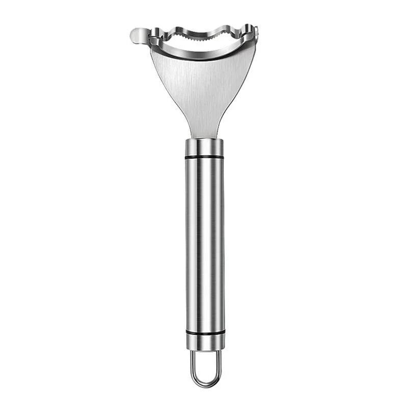 Golden & Silver Corn Stripper with Hanging Hook – 410 Stainless Steel Corn Kernel Peeler & Planer – Great for Sweetcorn, Salads & Salsas – Available in 1 & 2 Packs