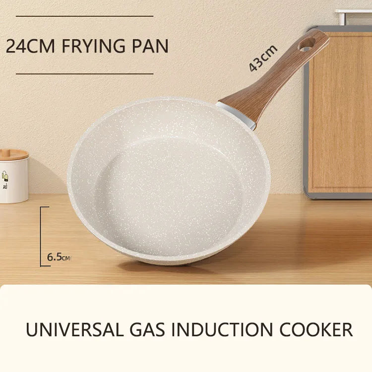 Non-Stick Frying Pan – Skillet for Steak, Eggs, Pancakes, Crepes, Searing, Sautéing & Daily Cooking – Compatible with Induction & Gas Stoves – Available in 20cm, 24cm, 26cm, 28cm Sizes