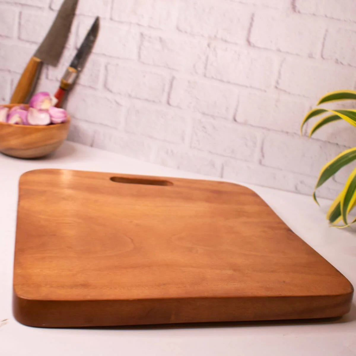 Square Neem Wood Chopping Board