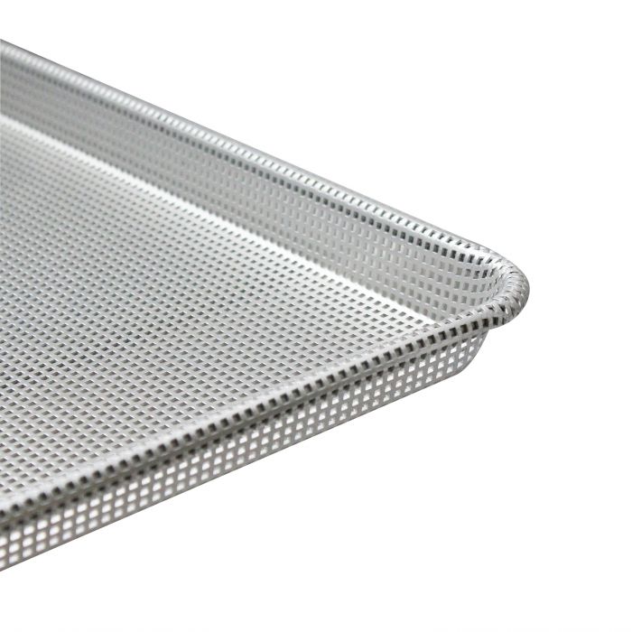 Aluminium Half Size Fully Perforated Pan 457mm x 330mm (18'' x 13'') 16 Gauge