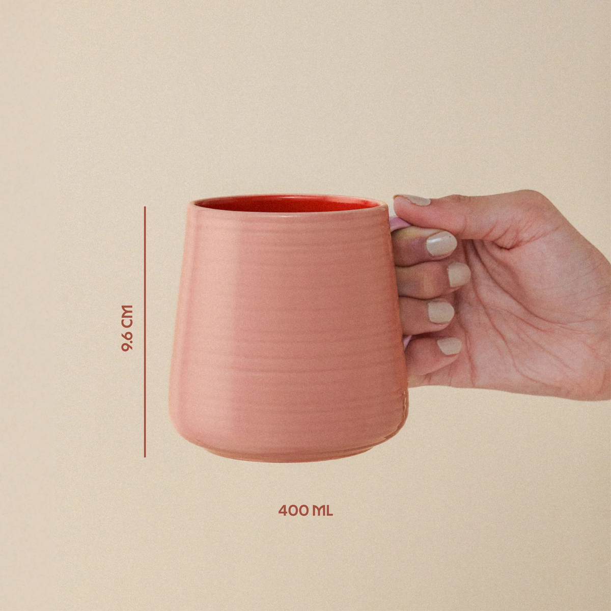 Mug Blush Set of 2 (400 ml x 2)