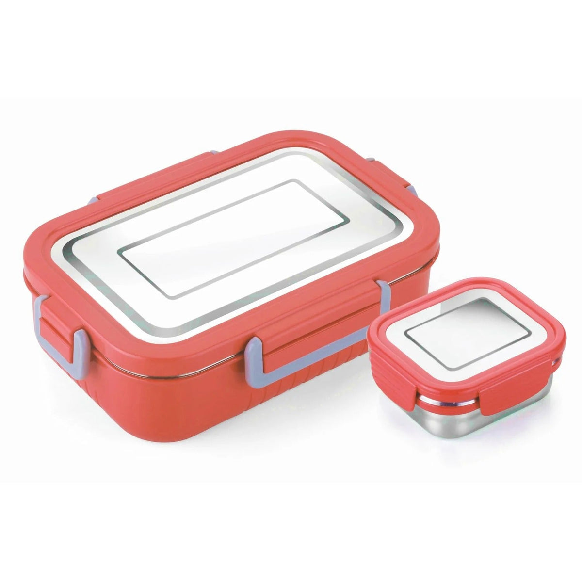 Steel Lunch Box - Buster Steel Lunch Box Red