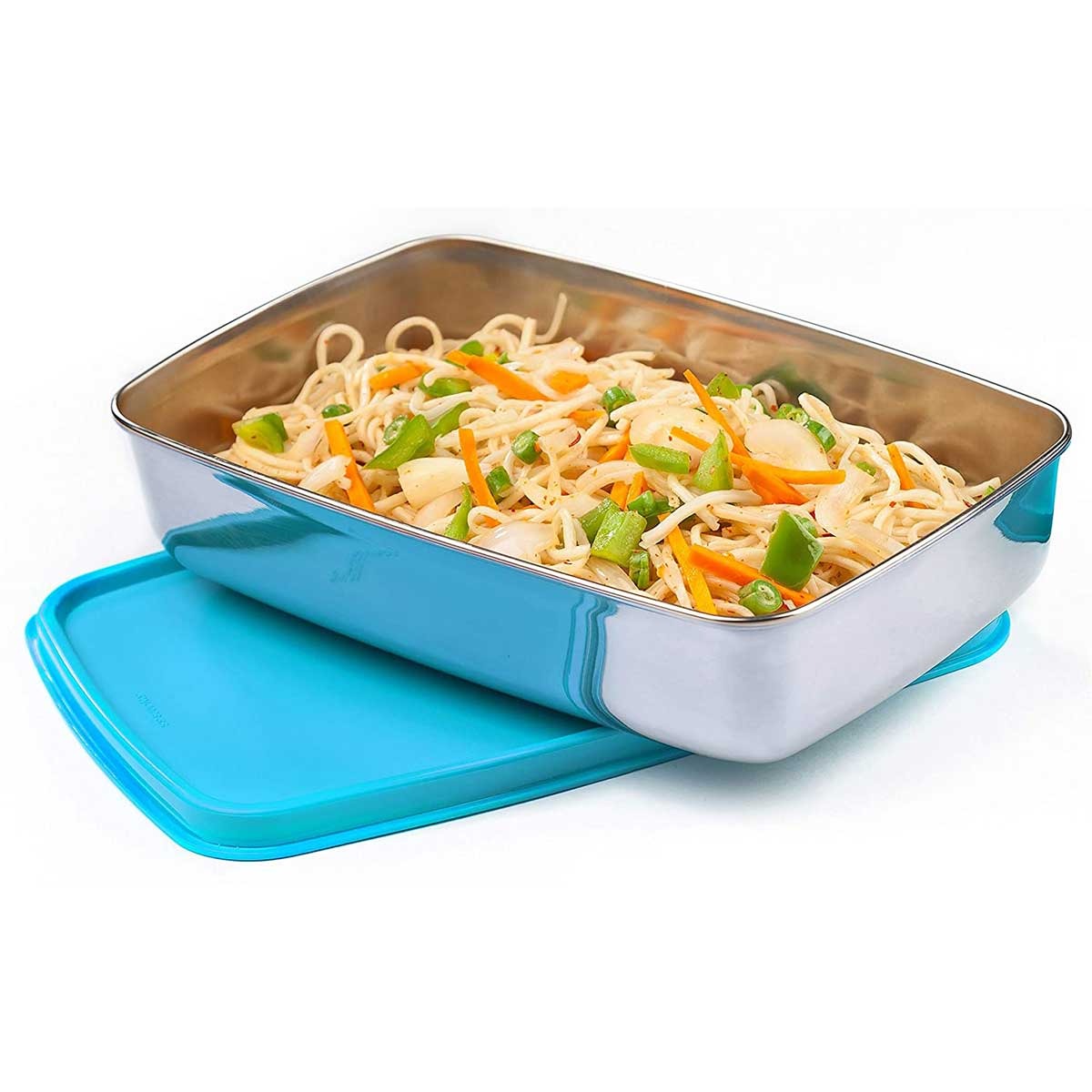 Crispy Big Steel Container 850 ml Blue