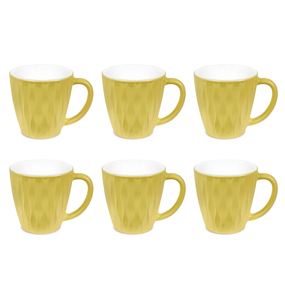 Cup Set Sun Yellow (160 ml x 6)
