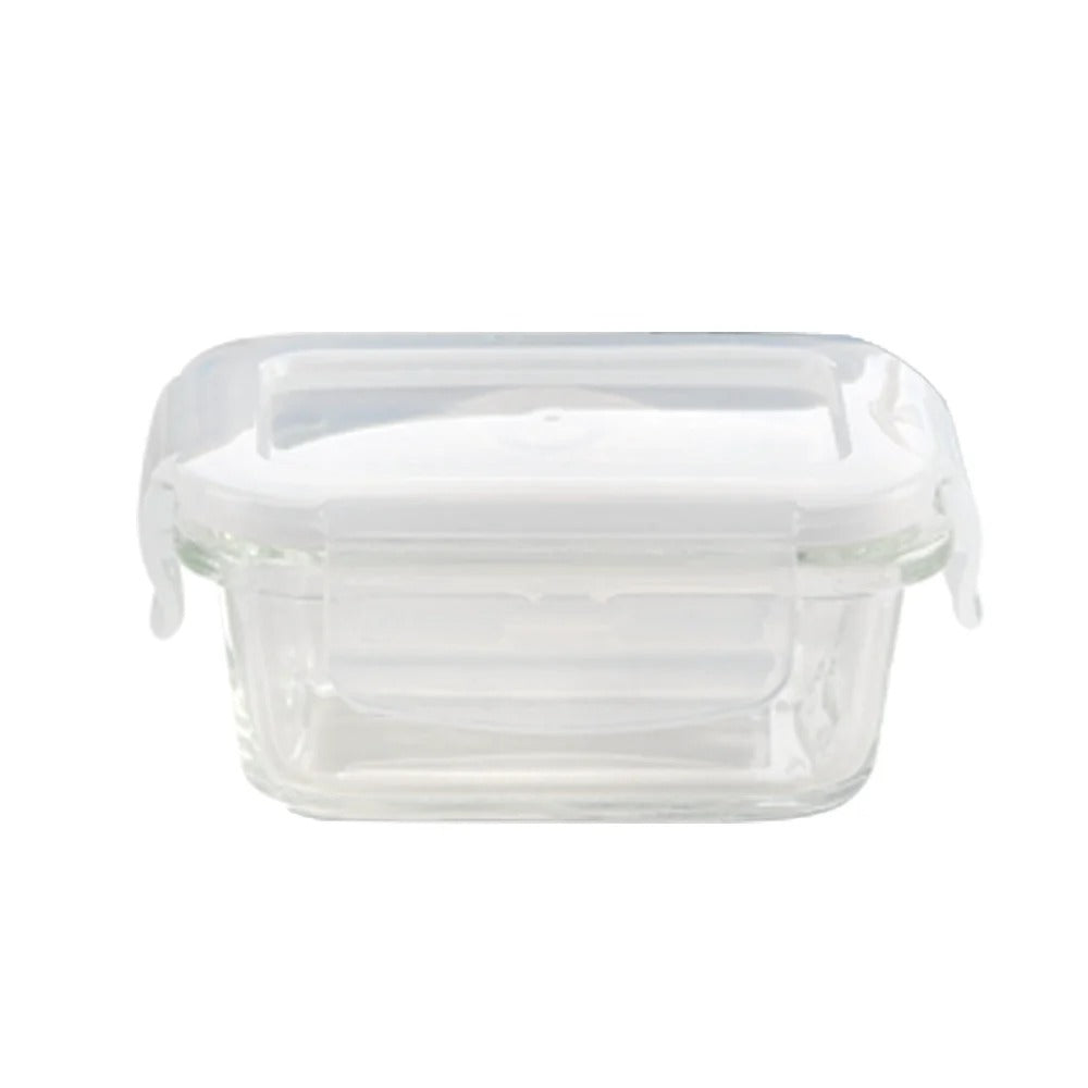 Borosil Klip N Store Rectangular Glass Container 120 ml