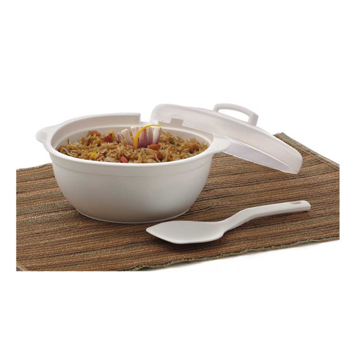 1 Piece Big Serving Bowl White