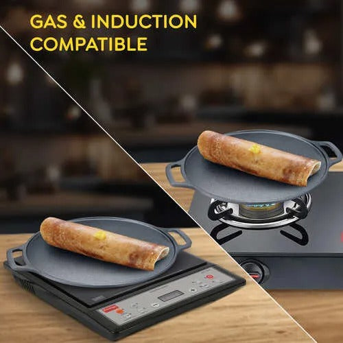 Cast Iron Non-Stick Dosa Tawa 30 cm