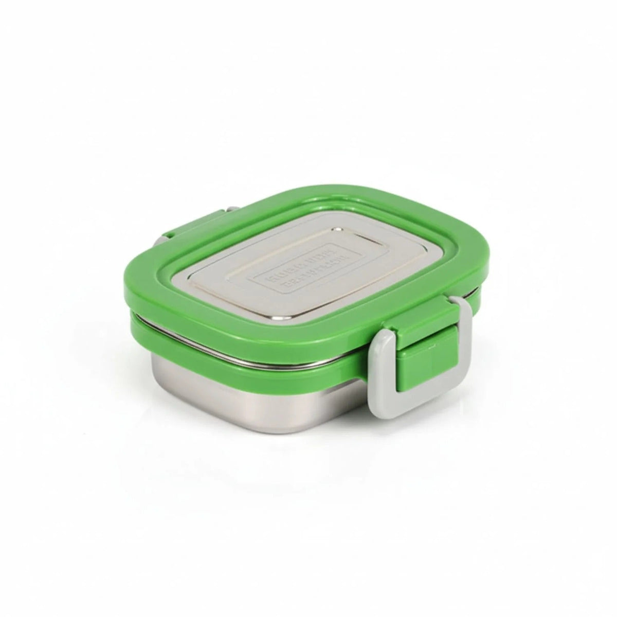 Steel Rectangular Container with Steel Lid 160 ml Green