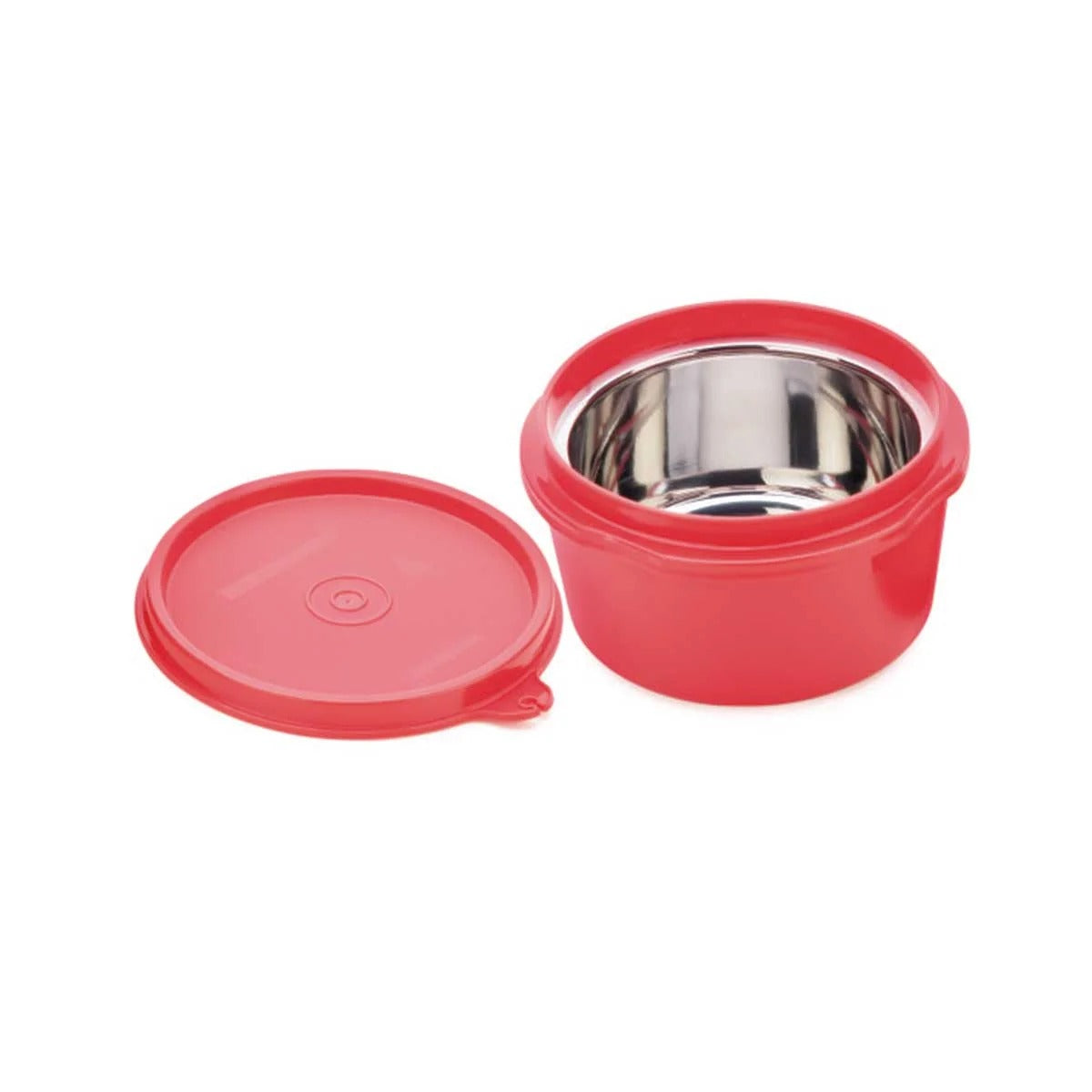 Signoraware Executive Microsafe Steel Container Medium Red