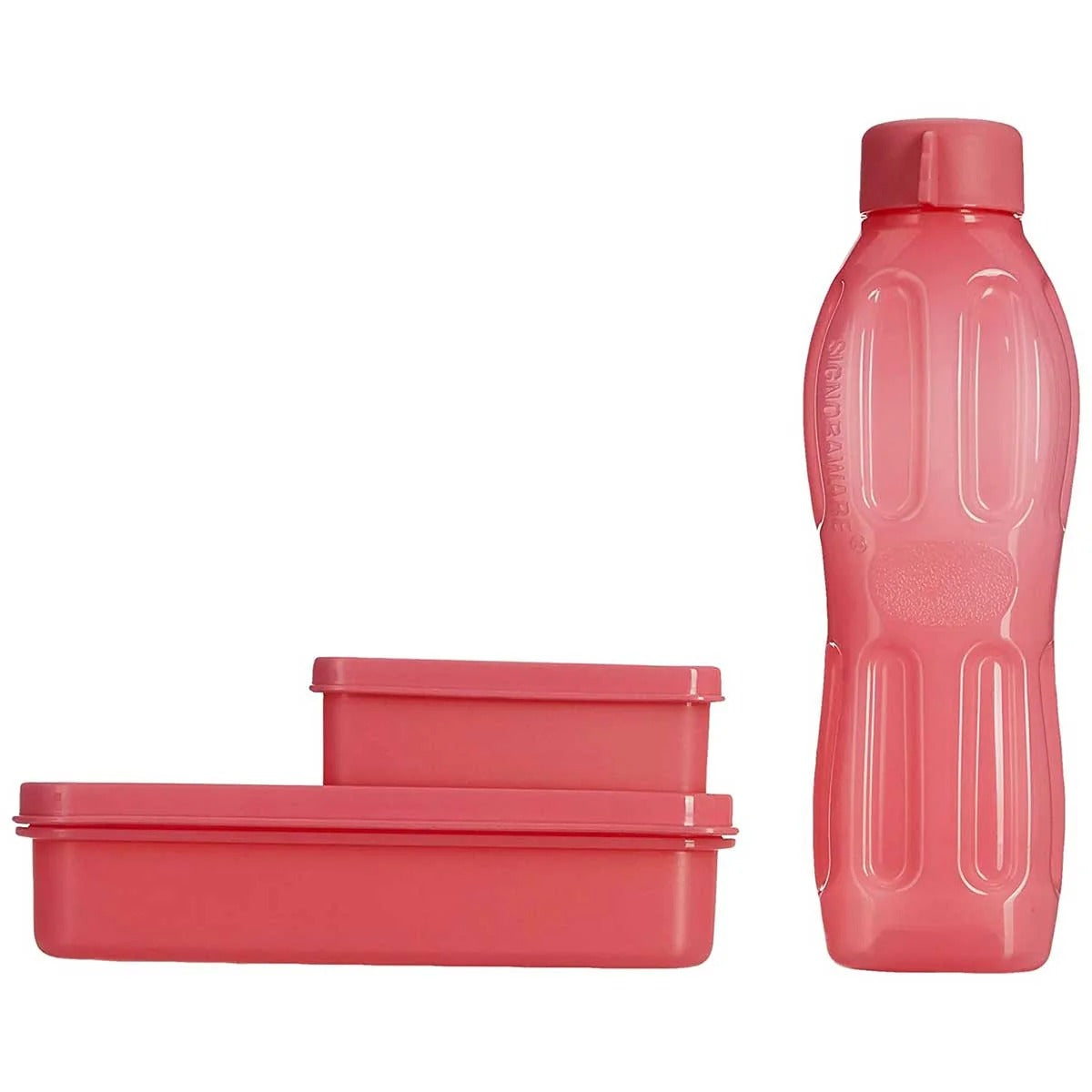 Little Champ Kids Plastic Lunch Box Red