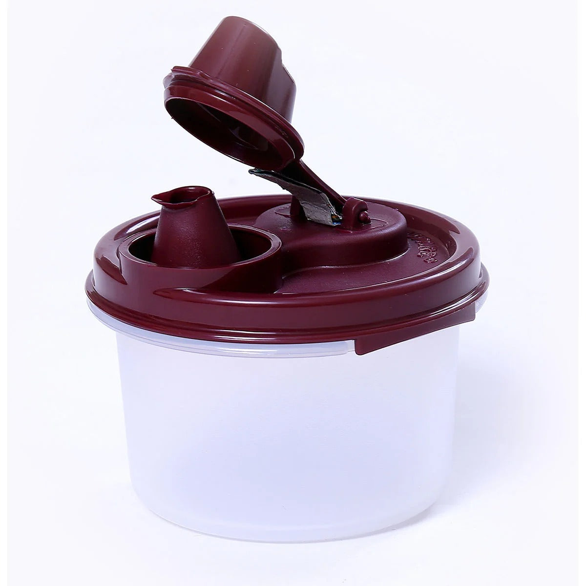 Mini Easy Flow Steel Oil Dispenser 200 ml Maroon