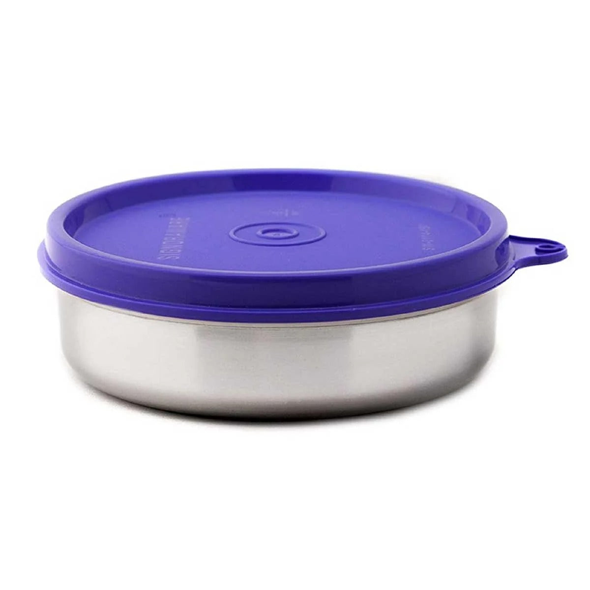 Steel Small Airtight Container Violet
