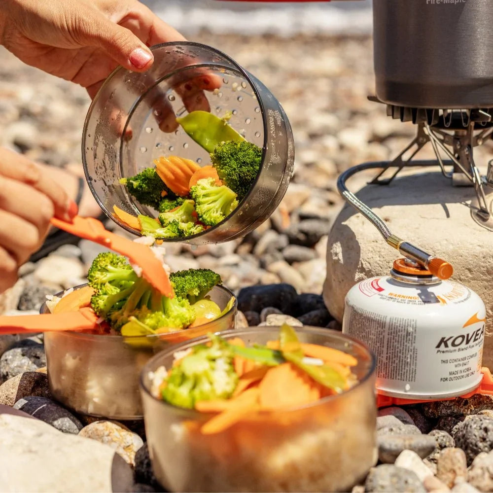 Camping Food Steamer Kit