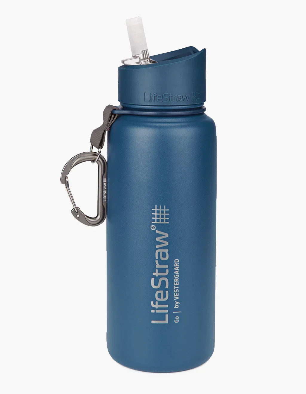 Stainless Steel Filter Water Bottle 700ml with Membrane Blue