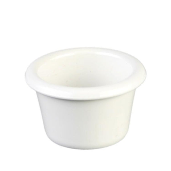 Contemporary Melamine Bone Ramekin 118ml - Pack of 12 Default Title