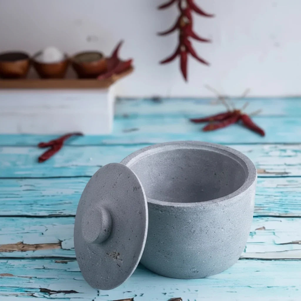 Soapstone Kitchen Storage Containers Curd Setter Spice Storage