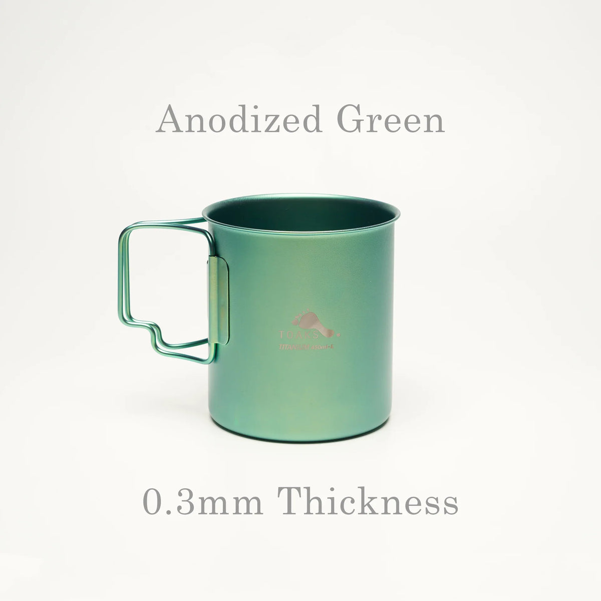 Titanium 450ml Cup Green
