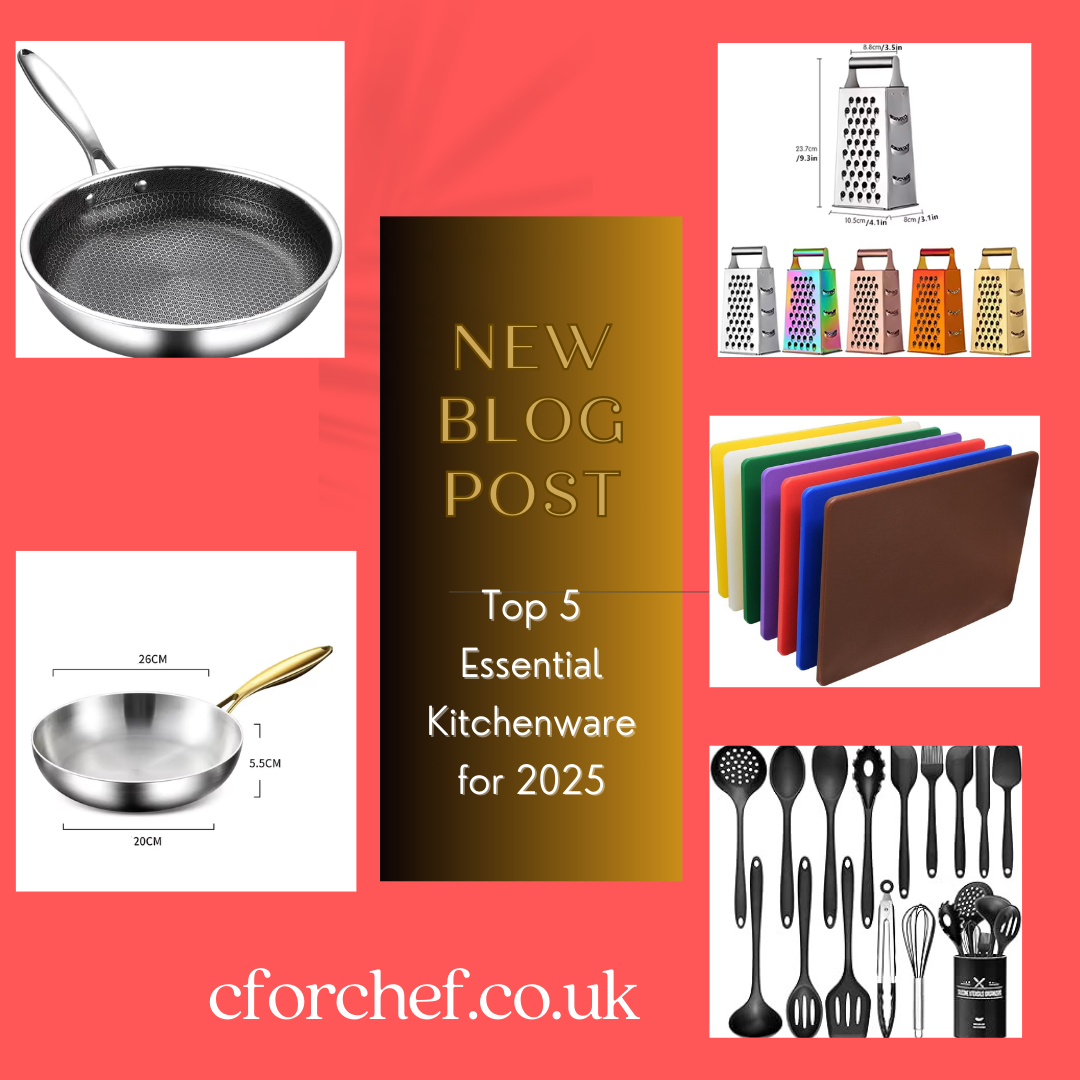 Top 5 Essential Kitchenware Items for 2025: Elevate Your Cooking with These Must-Haves