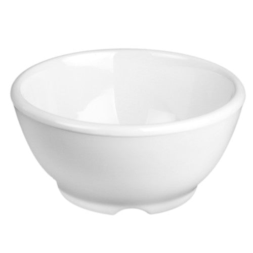 Melamine White Soup Bowl 296ml / 4 5/8" - Pack of 12
