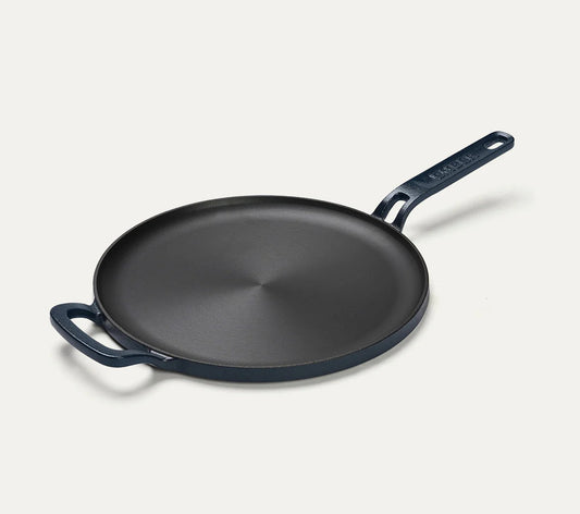 Pre-Seasoned Cast Iron Tawa 27 cm Nilgiri Blue