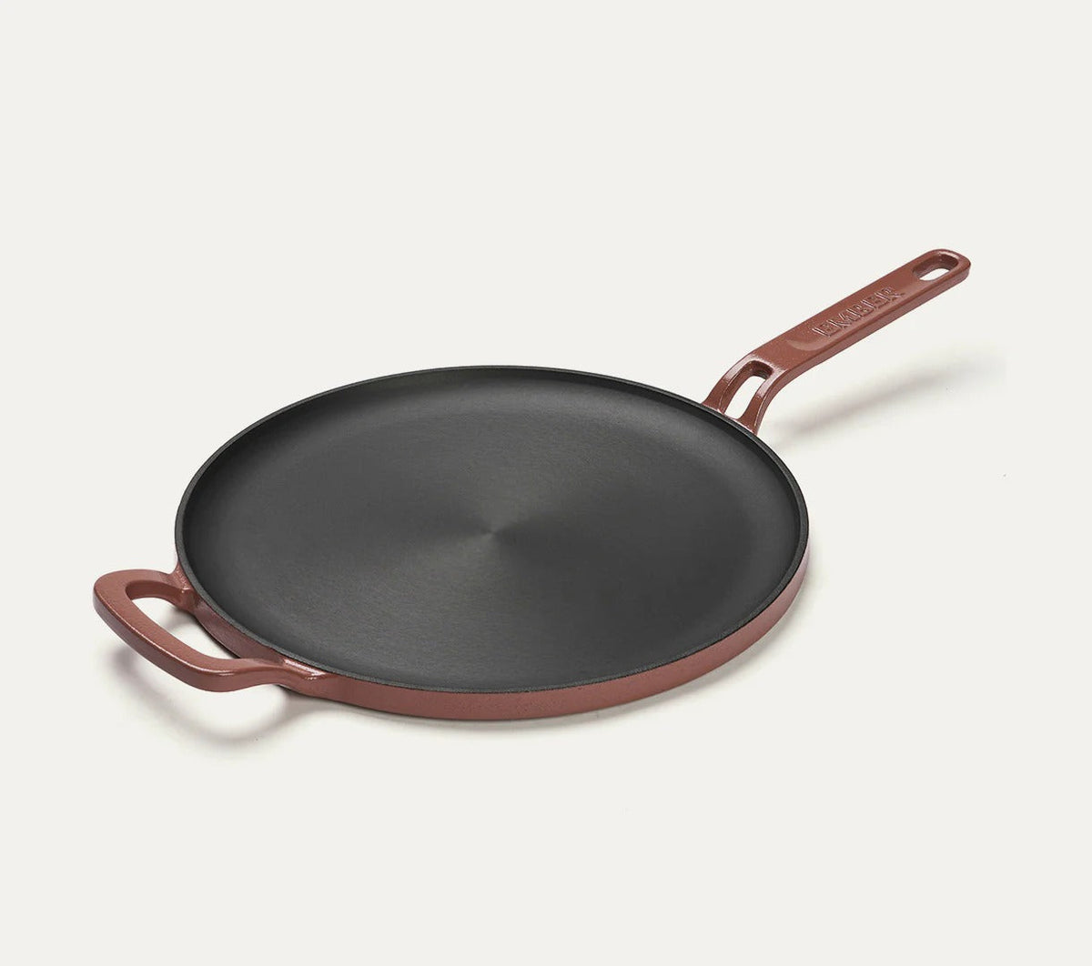 Pre-Seasoned Cast Iron Tawa 27 cm Jaipur Terracotta