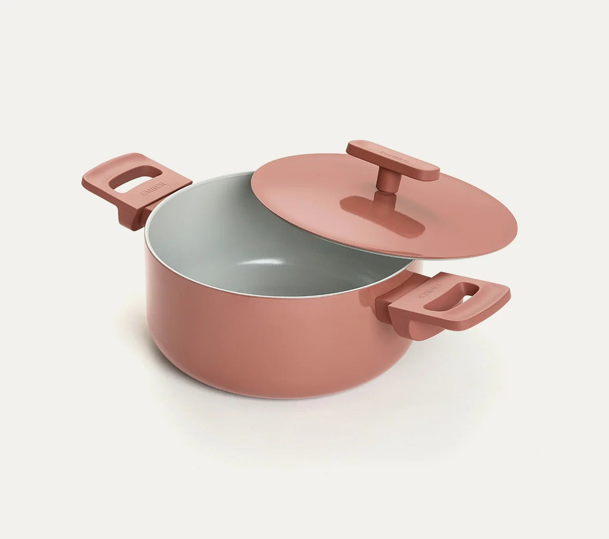 Mini Dutch Oven 20 cm Soft-Touch Handle Ceramic Non-Stick Jaipur Terracotta