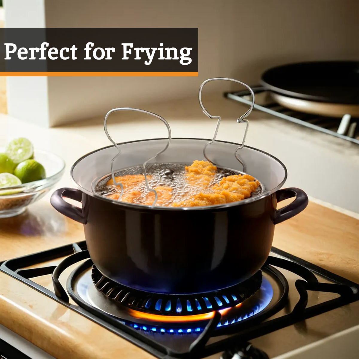 Black Deep Fryer