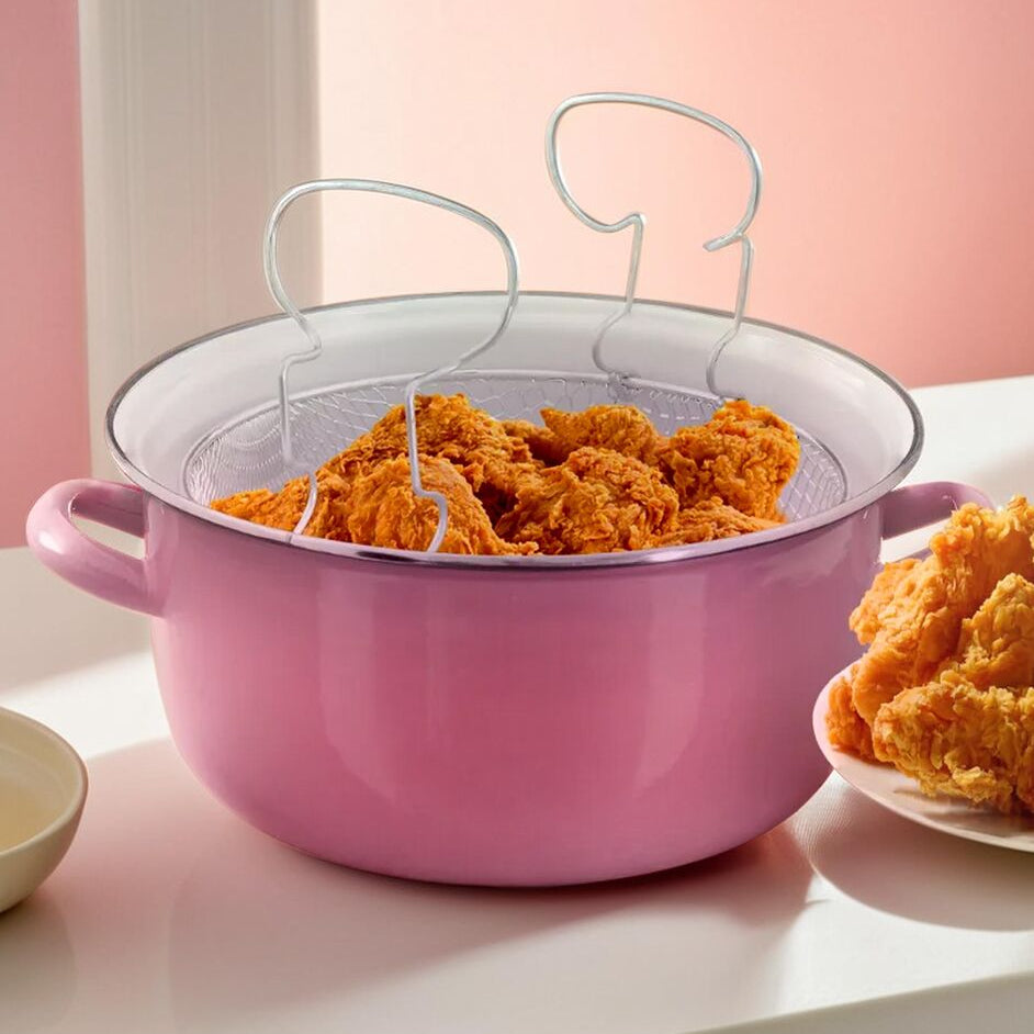 Pink Deep Fryer