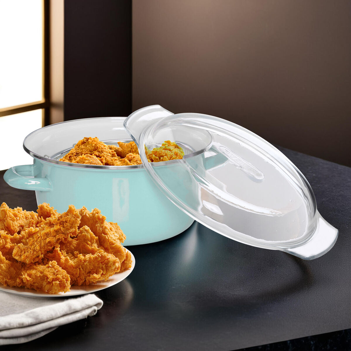 Green Deep Fryer