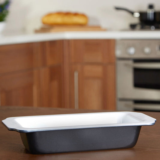Black Non-Stick Loaf Tin with Mineral Coating