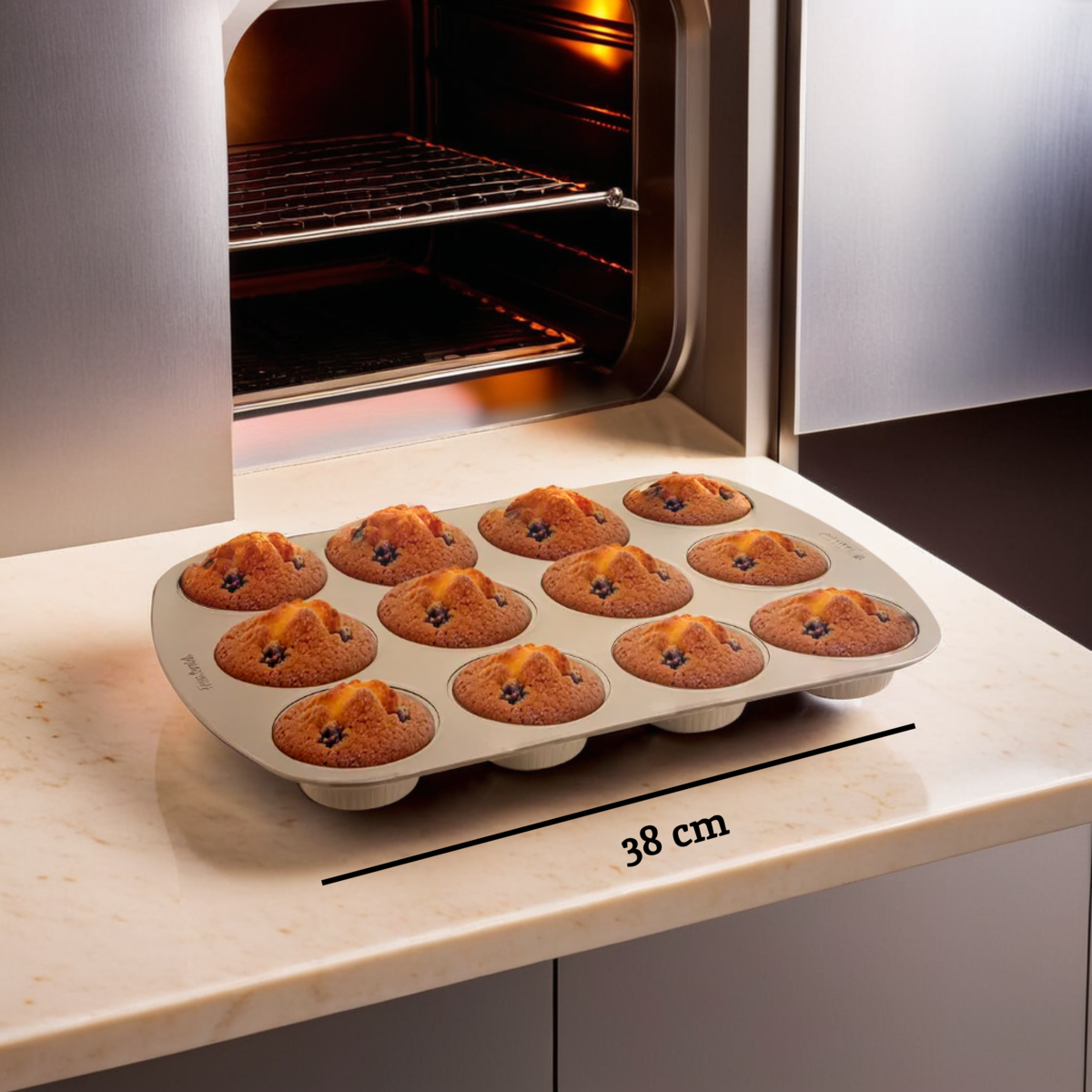 Twelve Cup Muffin Tray
