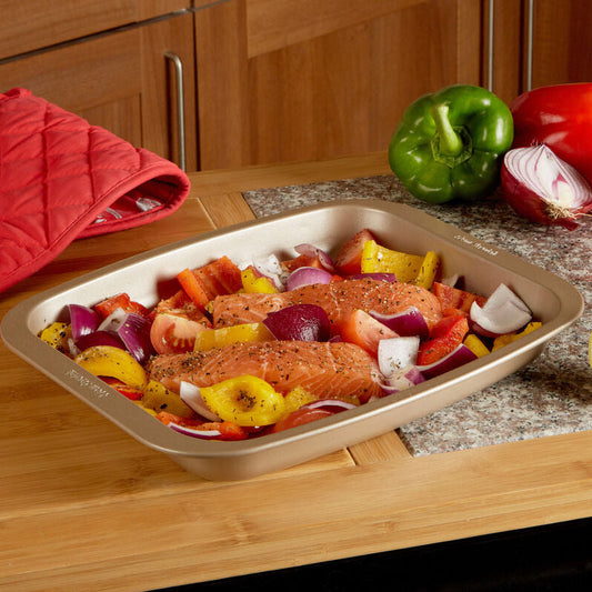32cm Pale Gold Roasting Pan