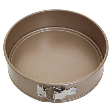 Pale Gold Finish Springform Round Cake Pan 24cm
