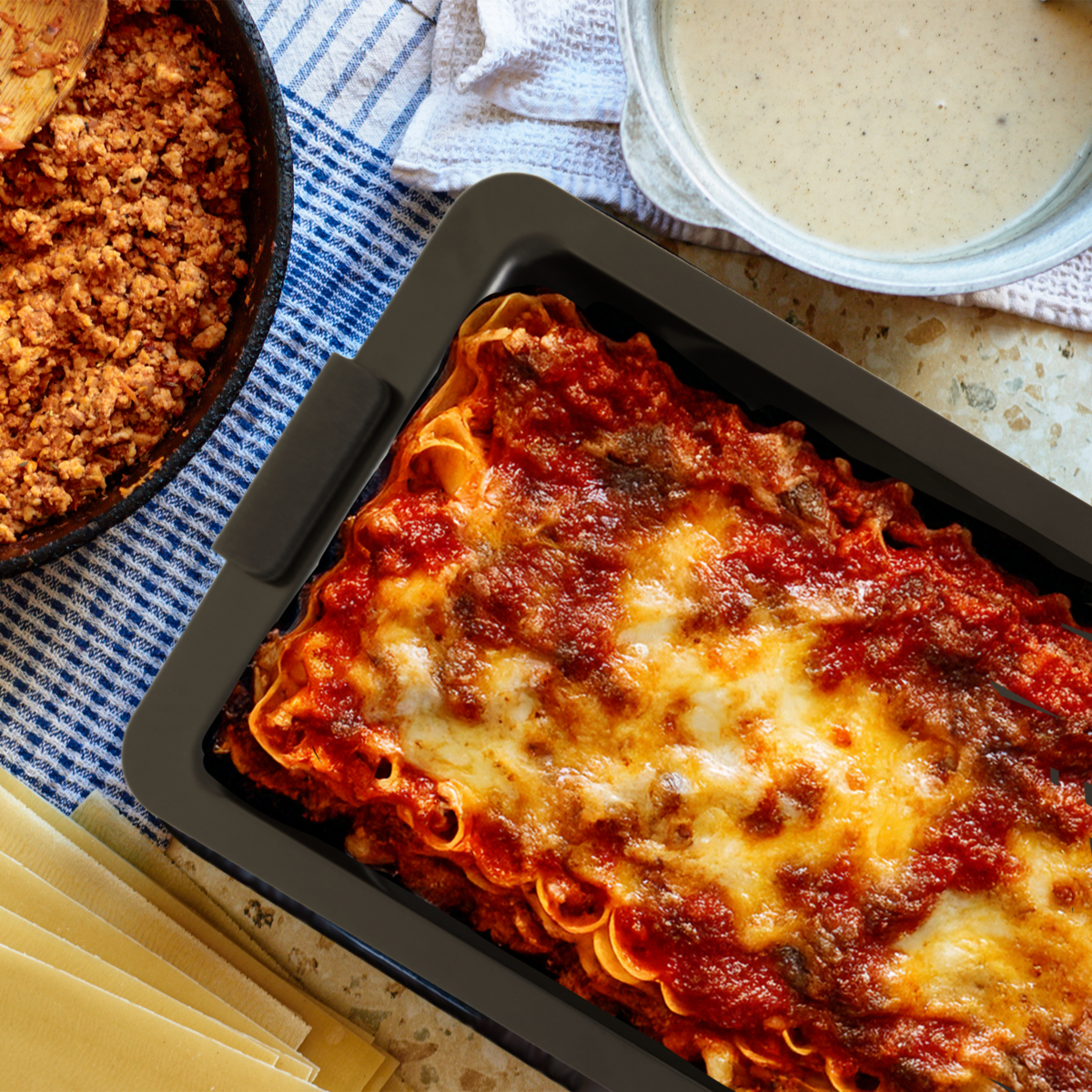 Large Black Baking Tray