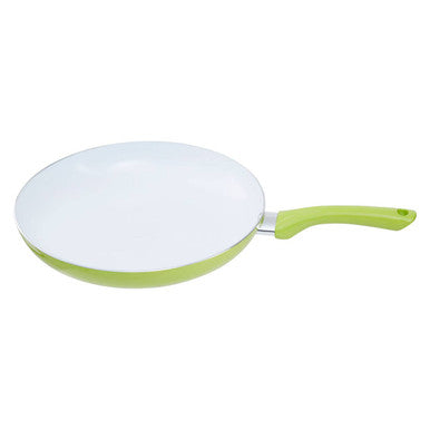 30cm Lime Green Frying Pan with Ceramic Coating
