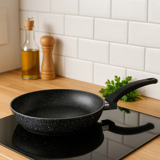 28cm Marble Effect Non Stick Frying Pan