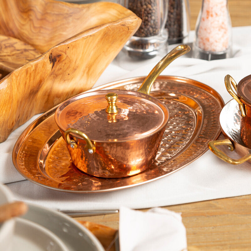 Copper Mini Saucepan Serving Dish