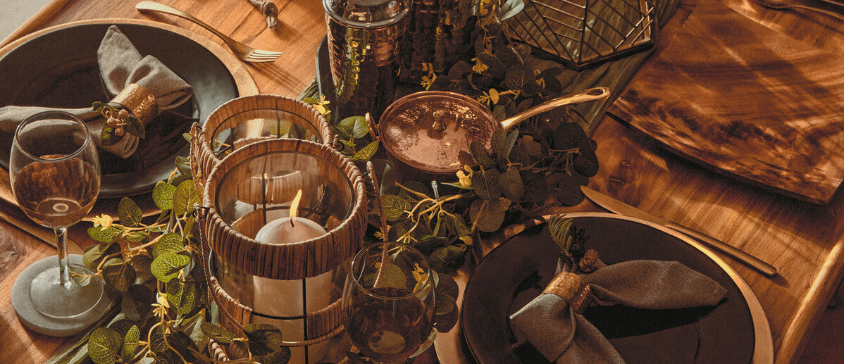 Copper Mini Saucepan Serving Dish