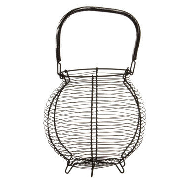 Matte Black Egg Basket