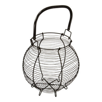 Matte Black Egg Basket