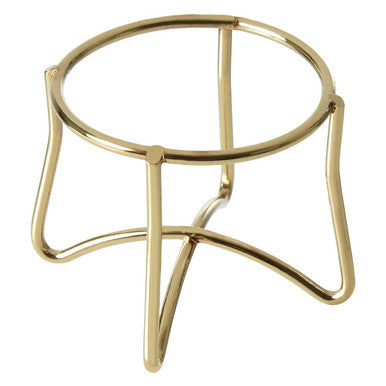 Single Gold Finish Egg Holder