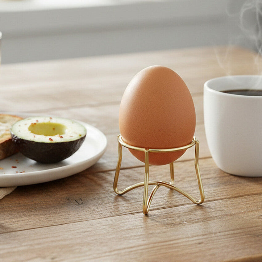 Single Gold Finish Egg Holder