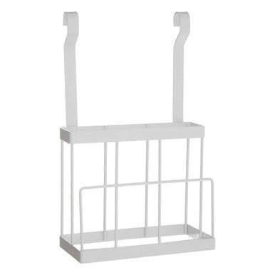 White Iron Hanging Knife Storage Rack