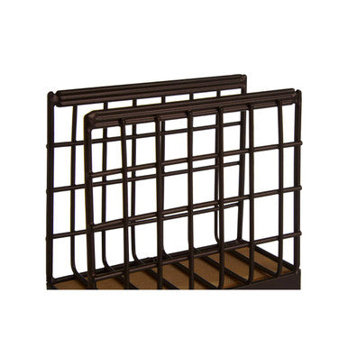 Bronze Powder Coated Napkin Holder