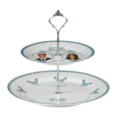 Royal Wedding Porcelain Cake Stand