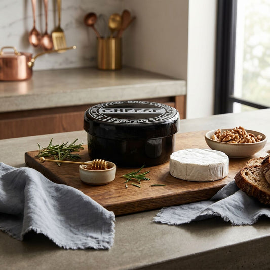 Black Cheese Baker for Brie and Camembert