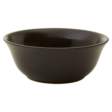 Medium Black Bowl with Matte Finish