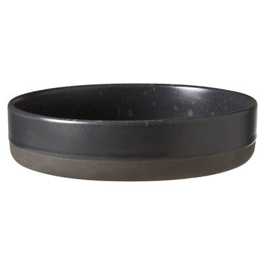 Large Grey Bowl with Textured Finish