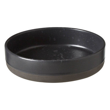 Large Grey Bowl with Textured Finish